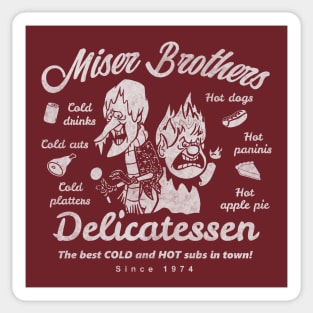 Miser Brothers Delicatessen Sticker